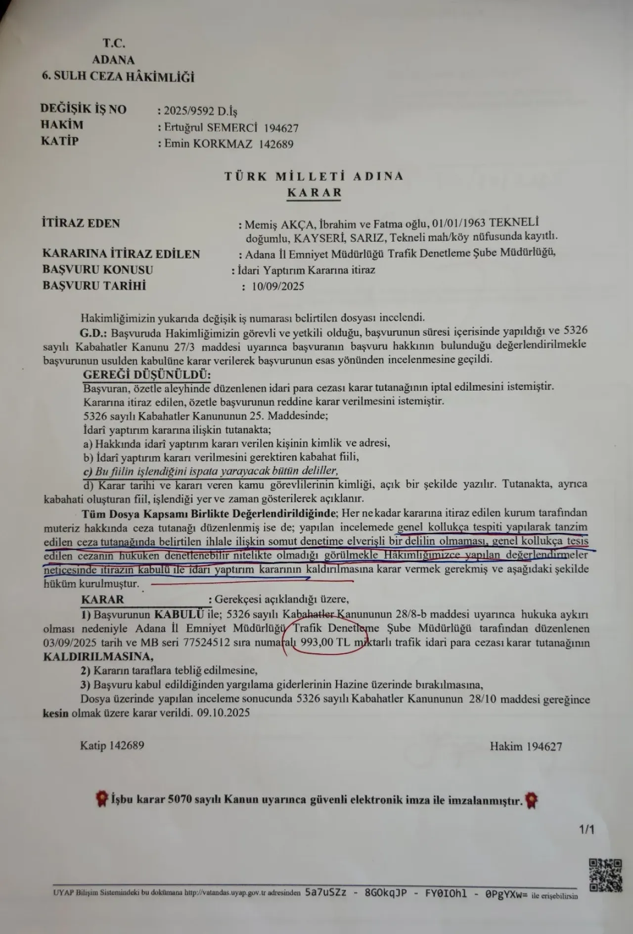 Araç sahipleri dikkat! Mahkemeden emsal karar çıktı: Her polis ceza yazabilir mi?
