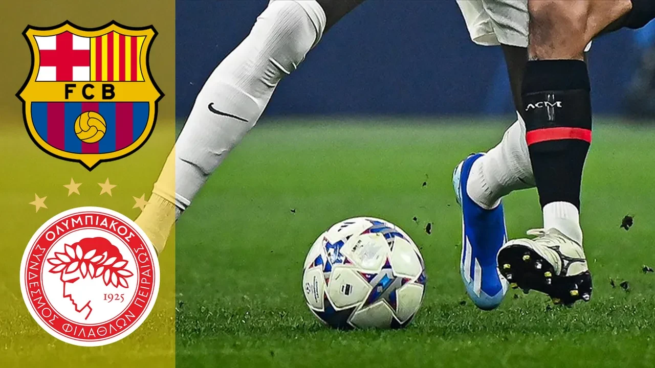 Barcelona Olympiakos CANLI nereden izlenir? Maç başlamak üzere