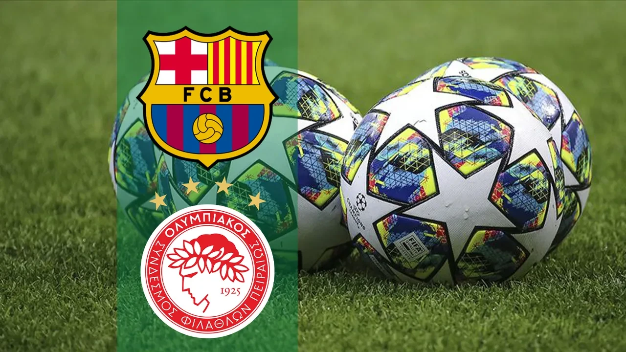 Barcelona Olympiakos CANLI nereden izlenir? Maç başlamak üzere