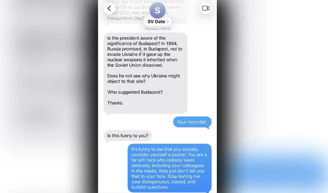Beyaz Saray Sözcüsü Leavitt'ten muhabire ''Annen seçti'' cevabı!