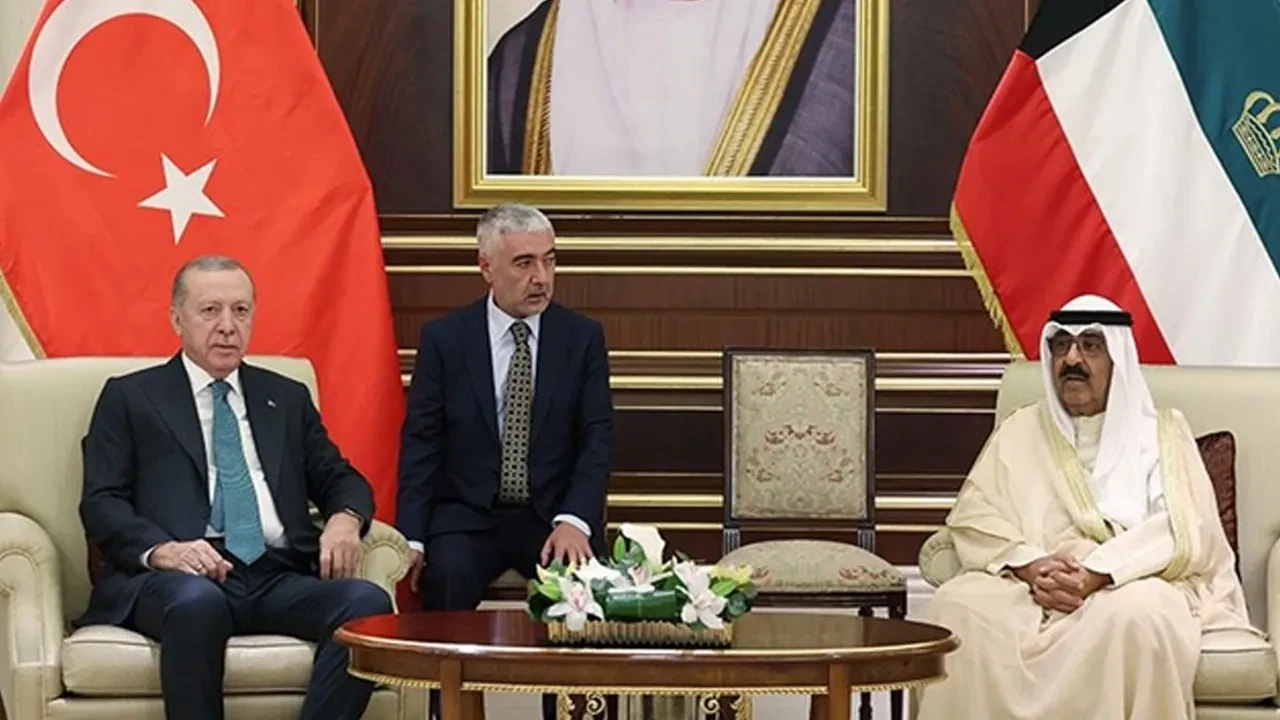 Cumhurbaşkanı Erdoğan, Kuveyt Emiri el Sabah ile görüştü! 