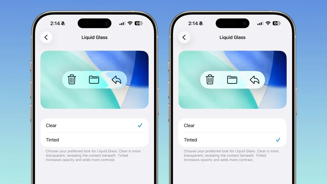 iOS 26.1 Beta 4 yayınlandı: Liquid Glass tasarımında önemli değişiklik