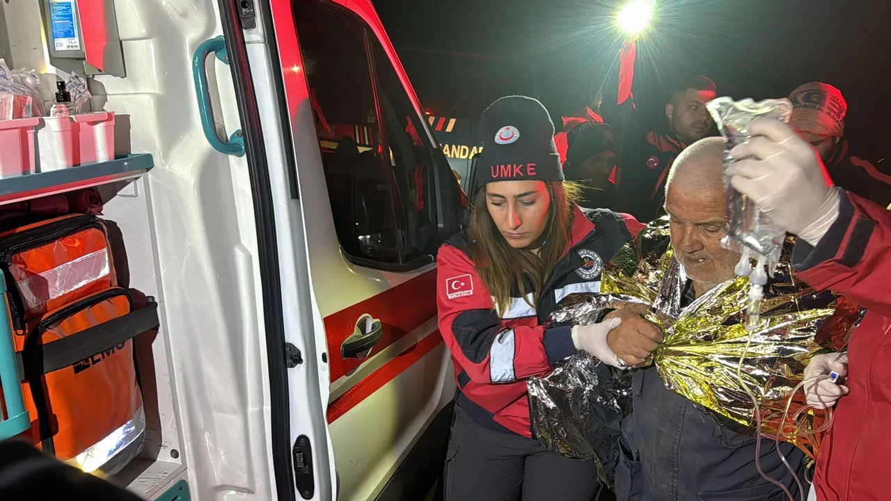 Mantar uğruna kaybolan yaşlı adamın izi 8 saat sonra bulundu