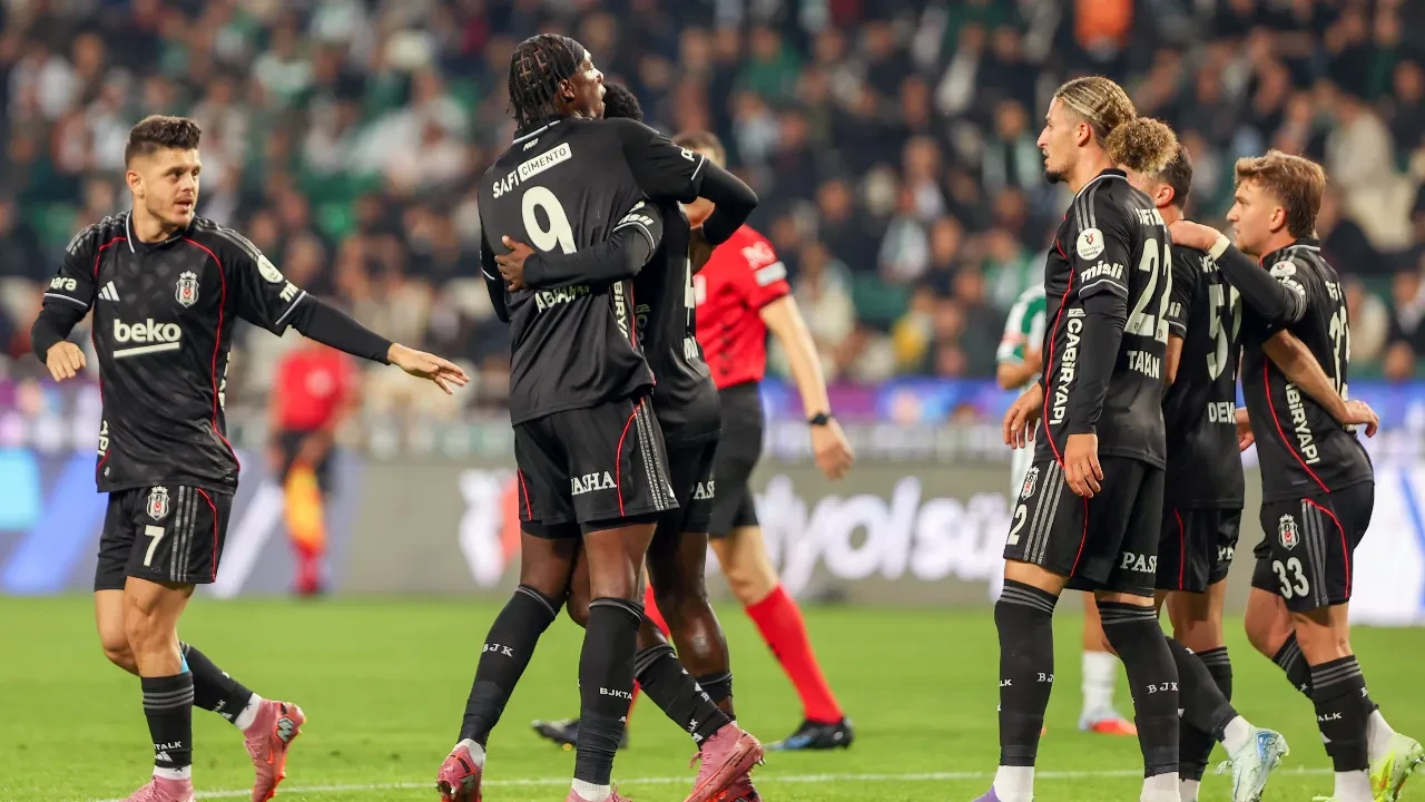 Beşiktaş Konyaspor deplasmanında hata yapmadı!