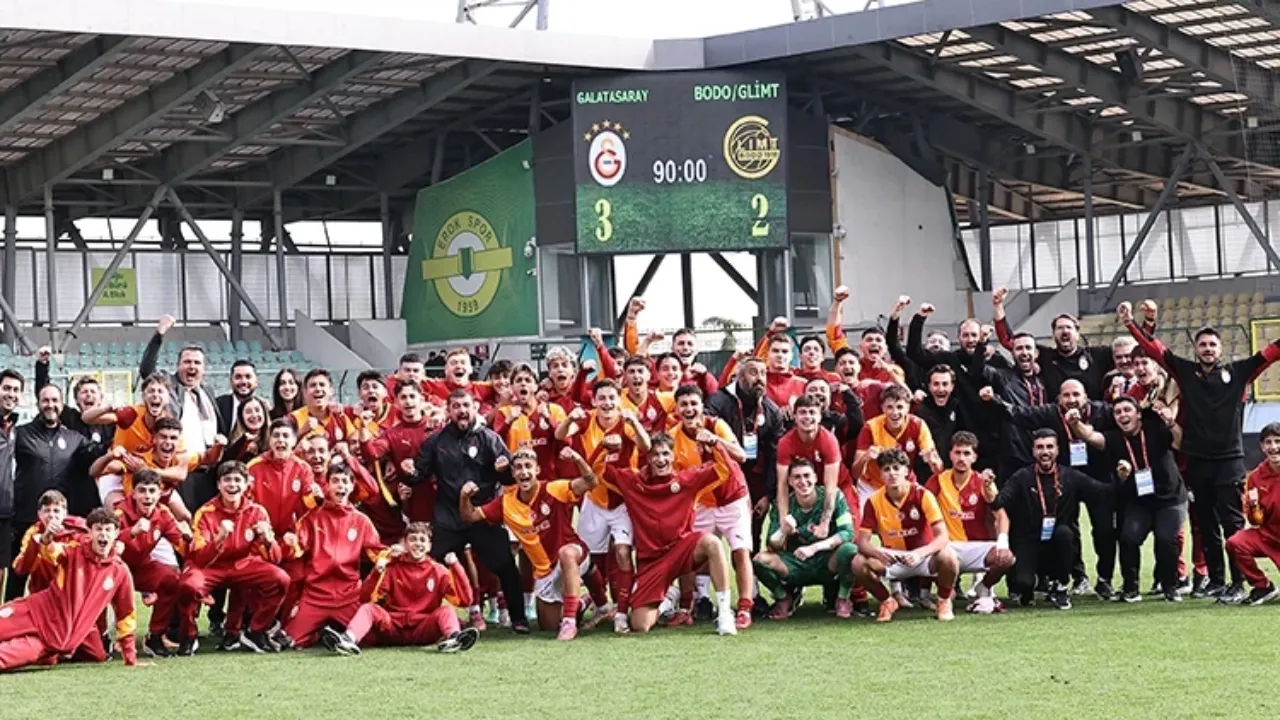 Galatasaray Bodo/Glimt U19 maç sonucu! Galatasaray’ın gençleri affetmedi