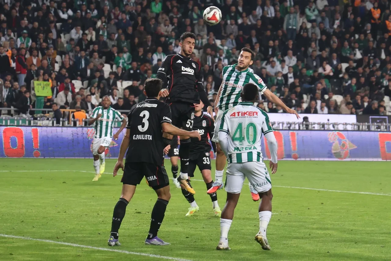 Konyaspor Beşiktaş maç sonucu kaç kaç?