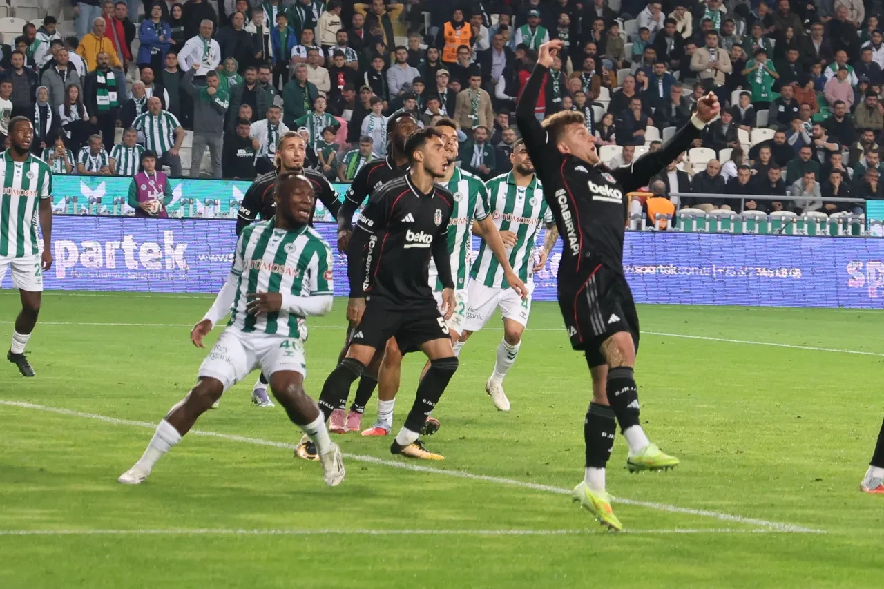 Konyaspor Beşiktaş maç sonucu kaç kaç?