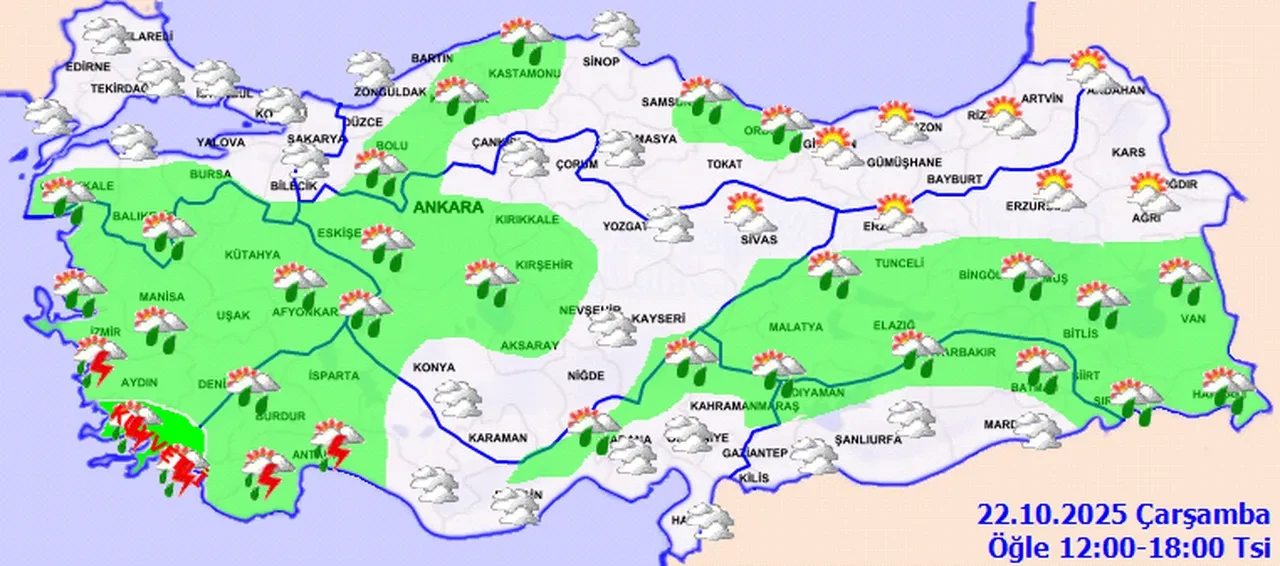 Meteoroloji'den sağanak uyarısı: Hafta boyunca yağacak