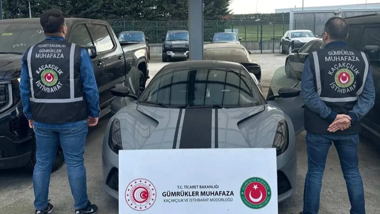 10 lüks araca el kondu! Toplam değerleri 288 milyon TL