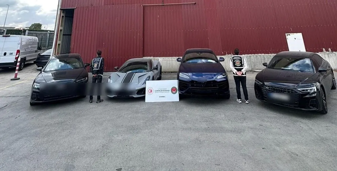 10 lüks araca el kondu! Toplam değerleri 288 milyon TL