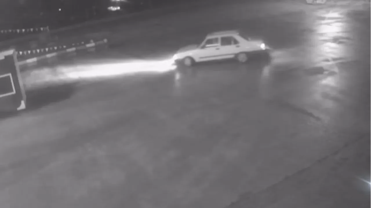 Drift merakı pahalıya patladı! Kameralara yakalandı, cezadan kaçamadı 