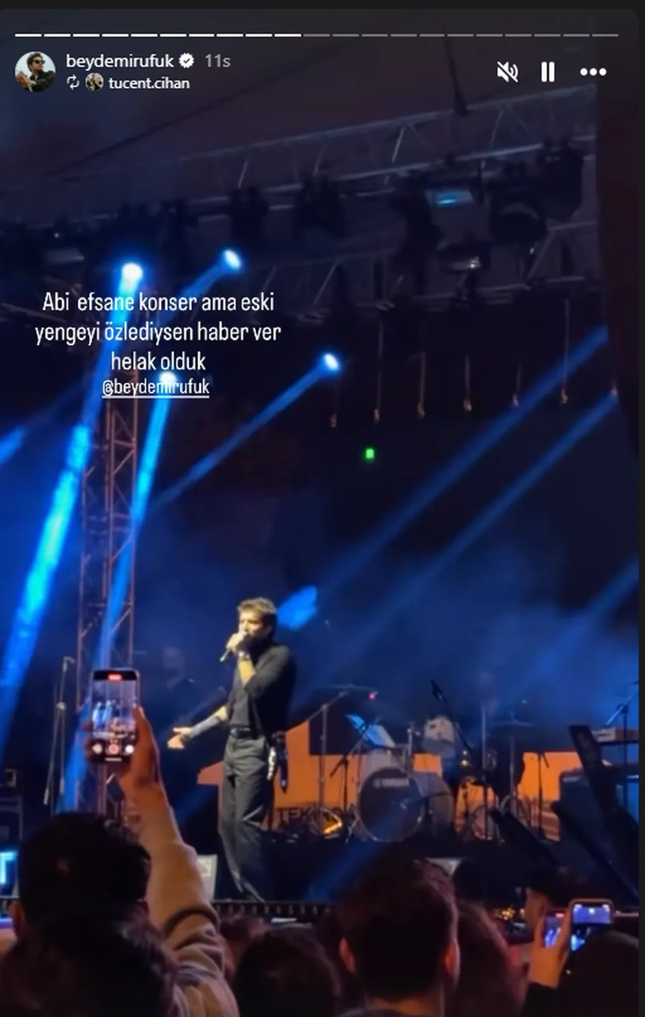 Geçtiğimiz hafta boşanan Ufuk Beydemir'den İpek Filiz Yazıcı'ya gönderme: Yengeyi özlediysen