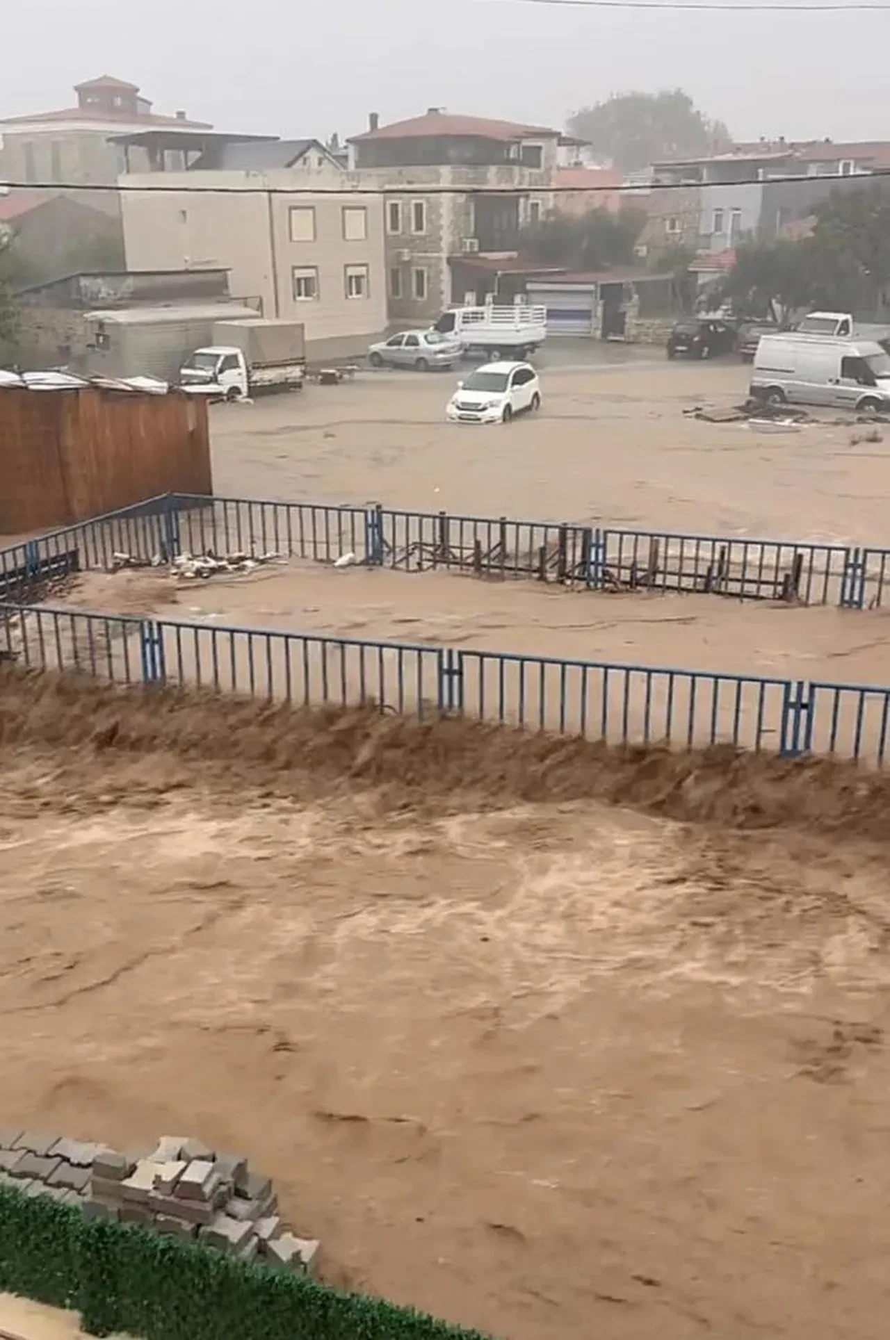 İzmir felaketi yaşıyor! Foça'yı sel aldı, hayat felç oldu: 1 kişi kayıp
