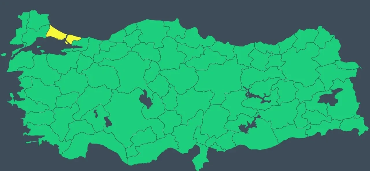 Sağanak bastıracak! İçişleri Bakanlığı duyurdu: 8 ilde sarı kodlu alarm!