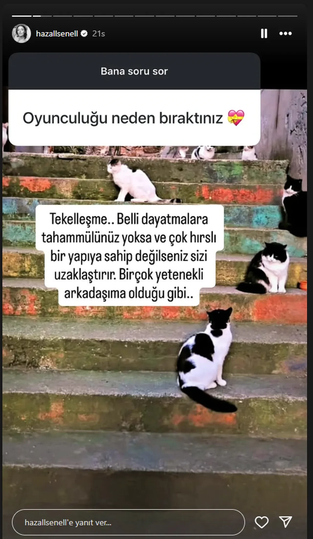 Selena'nın Kıvılcım'ı Hazal Şenel'den "Oyunculuğu neden bıraktınız? sorusuna çok konuşulacak cevap! Tekelleşme iddiaları büyüyor