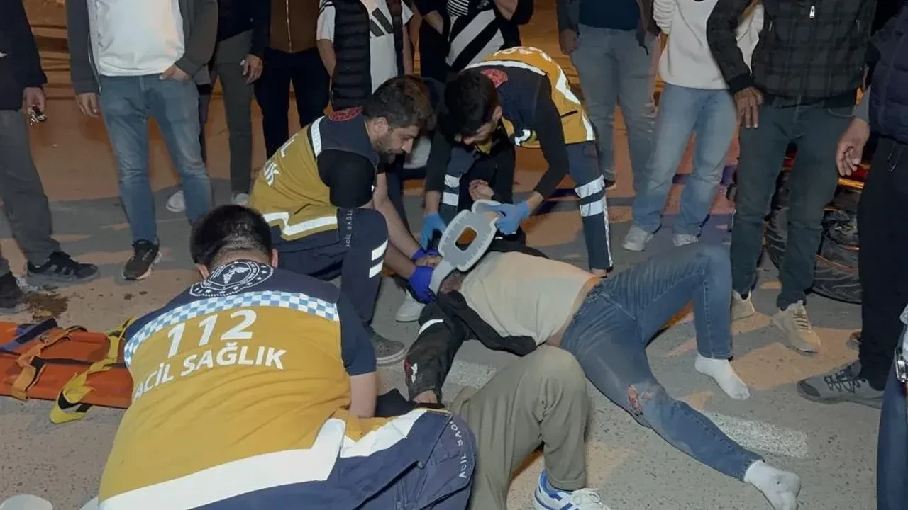 Adıyaman’da meydana gelen motosiklet kazasında 3 kişi yaralandı