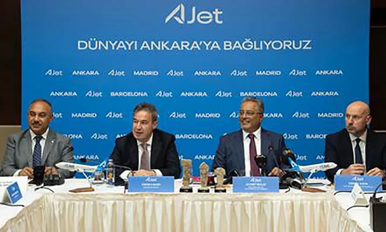 AJet’ten İspanya hamlesi: Ankara’dan Madrid ve Barselona’ya direkt seferler