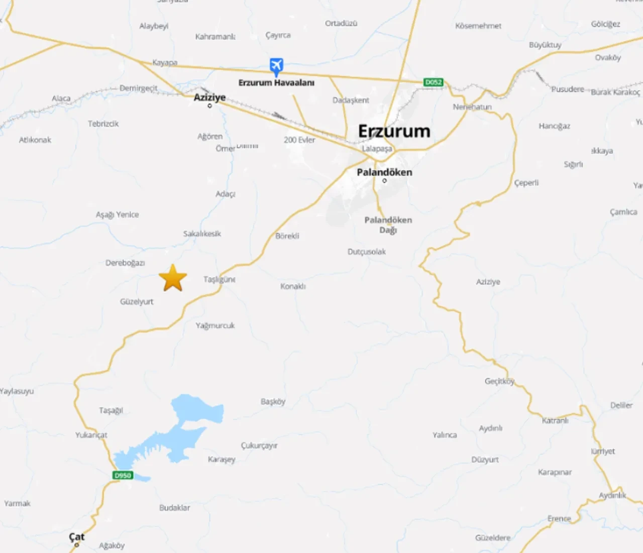 Erzurum depremle sarsıldı! AFAD duyurdu