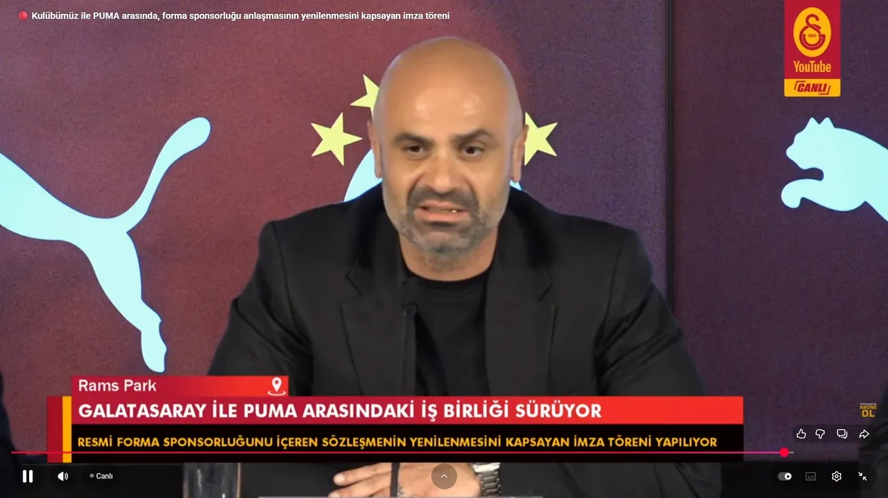 Galatasaray'a devasa gelir! Forma sponsorluğu için Puma ile 5+5 yıllık sözleşme imzalandı 