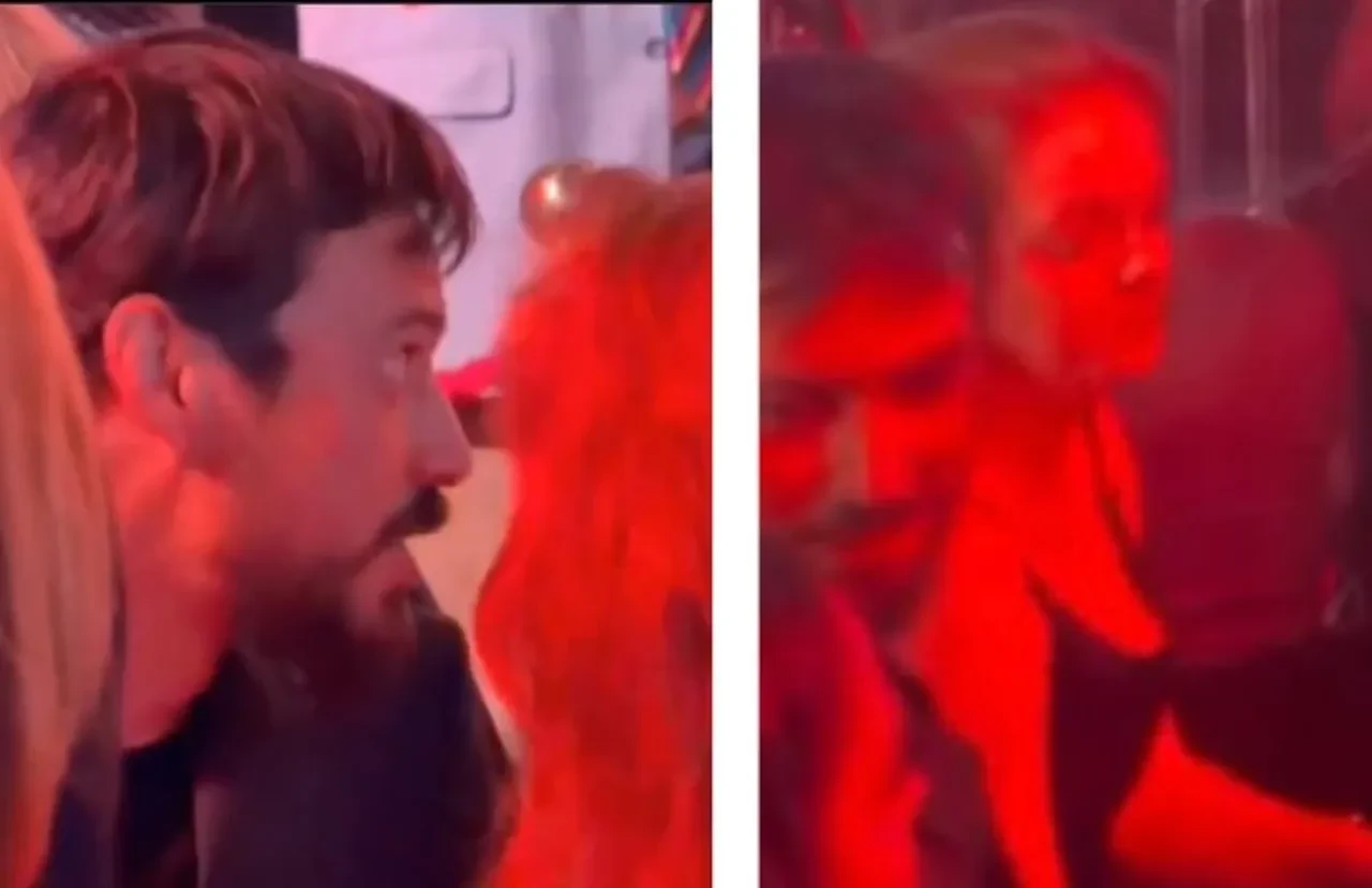 Mert Yazıcıoğlu ile İpek Filiz Yazıcı'nın neşeli hali kameraya yansıdı! Yıllar sonra yan yanalar