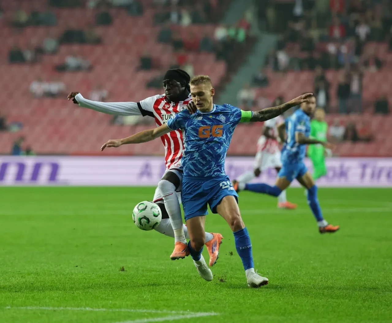 Samsunspor Dinamo Kiev maç skoru kaç kaç? Samsunspor doludizgin