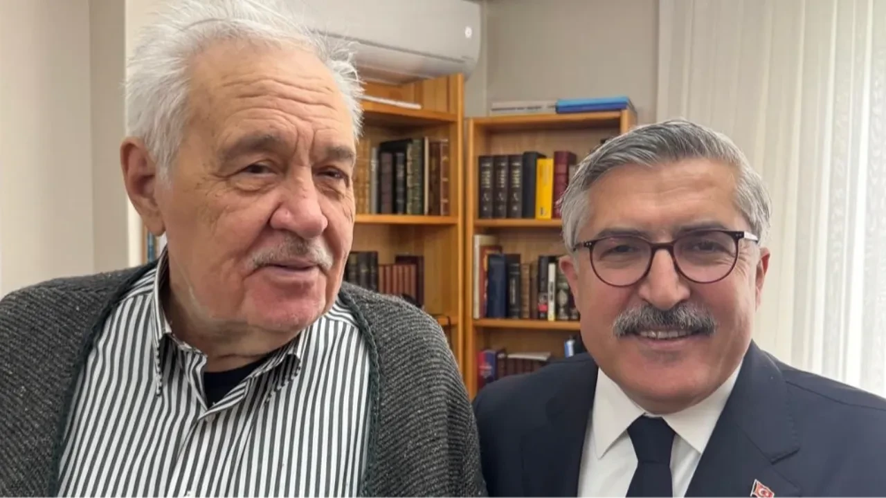 AK Parti Genel Başkan Yardımcısı Hüseyin Yayman’dan İlber Ortaylı’ya ziyaret