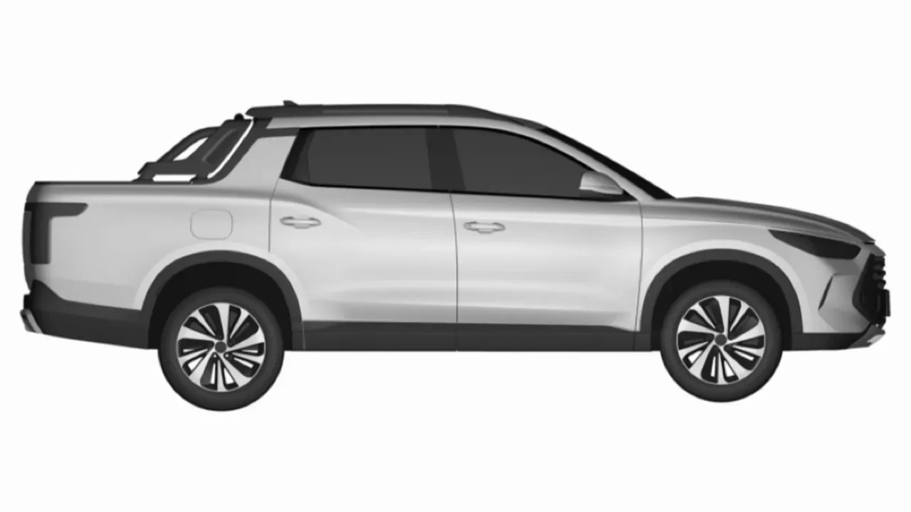 BYD’nin yeni pickup modeli Avrupa patentinde göründü