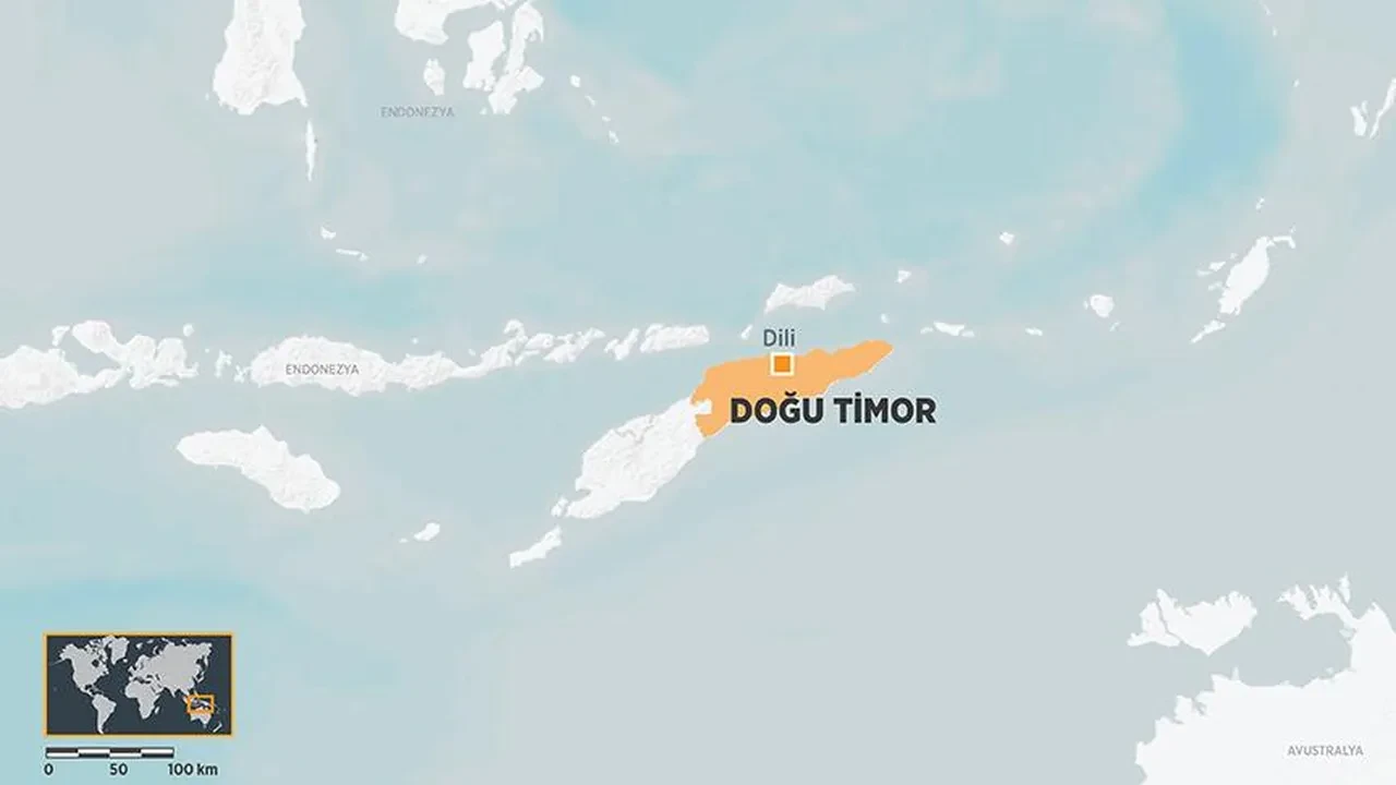 Doğu Timor'da şiddetli deprem