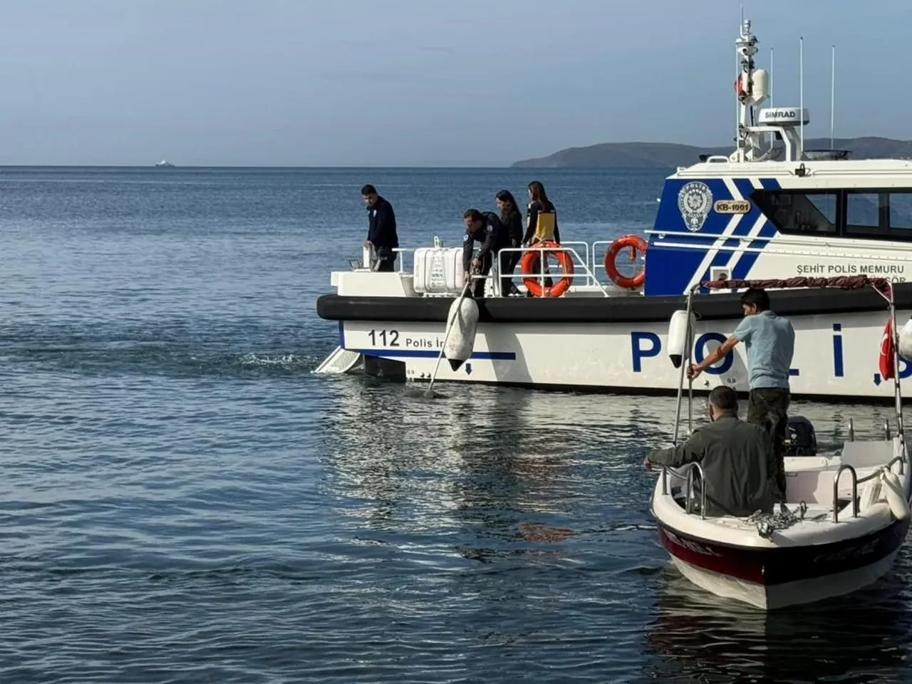 Erdek'te dehşete düşüren anlar! Denizden erkek cesedi çıkarıldı