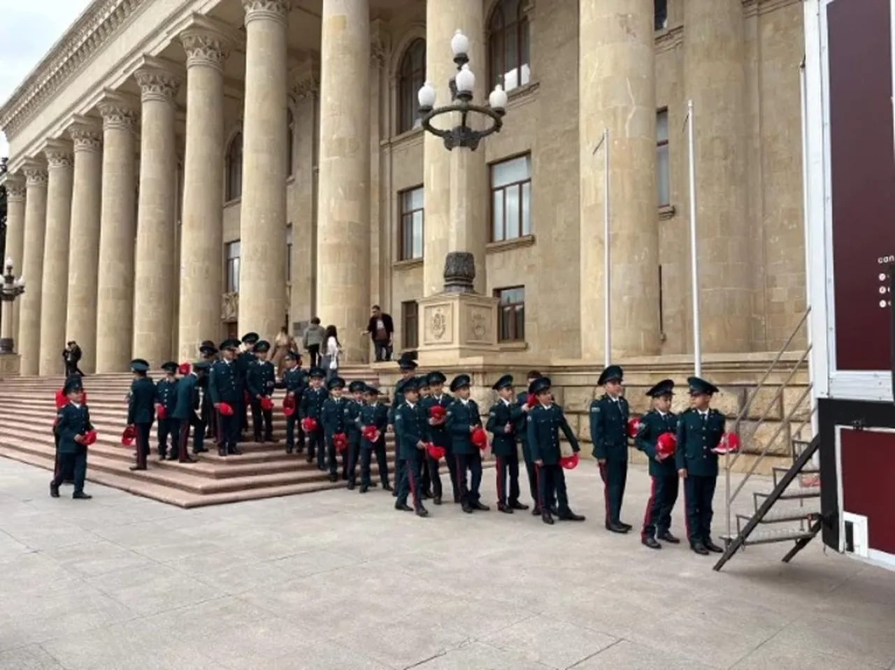 Mobil müze Azerbaycan'daydı! Çanakkale ruhu sınırları aşıyor