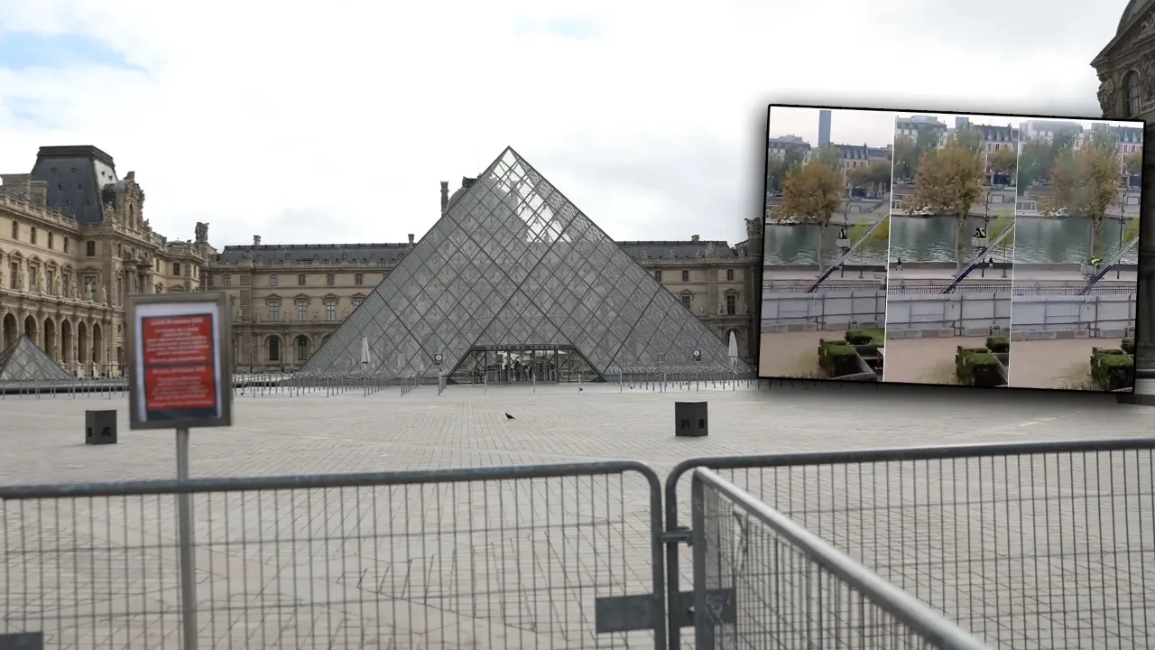 Onlarca milyonluk euroluk hırsızlığın ardından kaçarken yakalandı: Louvre Müzesi soygununda 2 gözaltı