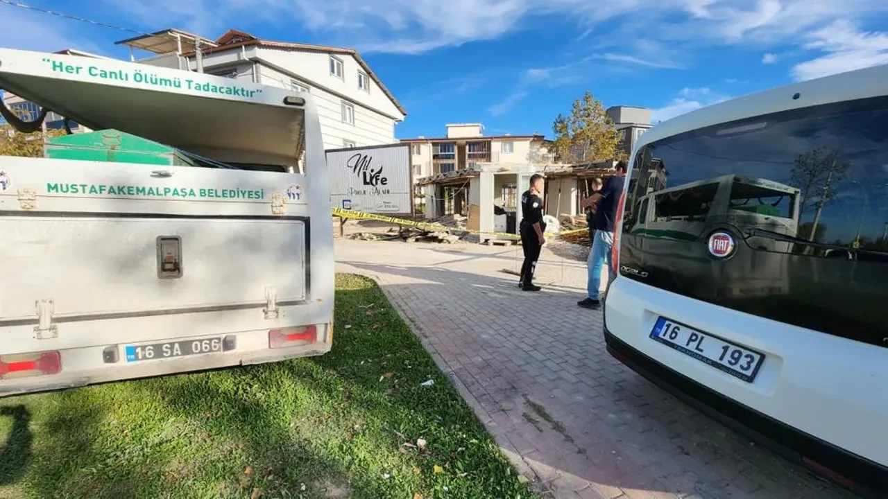 Şantiye bekçisi kulübesinde ölü bulundu