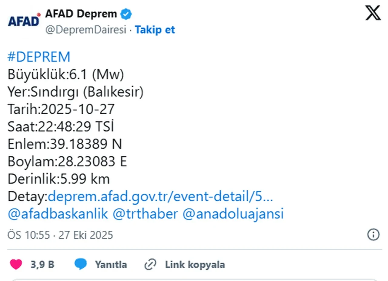 Deprem kaç saniye sürdü? İstanbul’da hissedilen deprem korkuttu