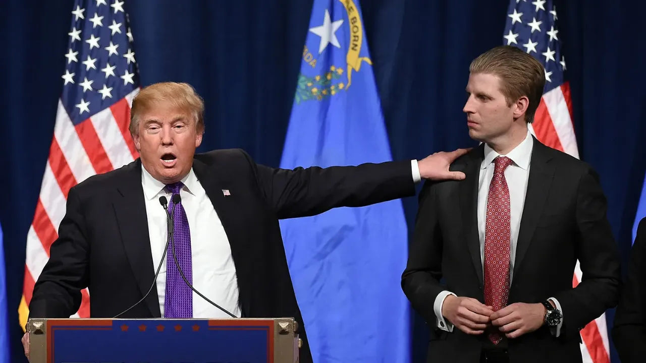 Trump'ın oğlu Eric'in gözü başkanlık koltuğunda!