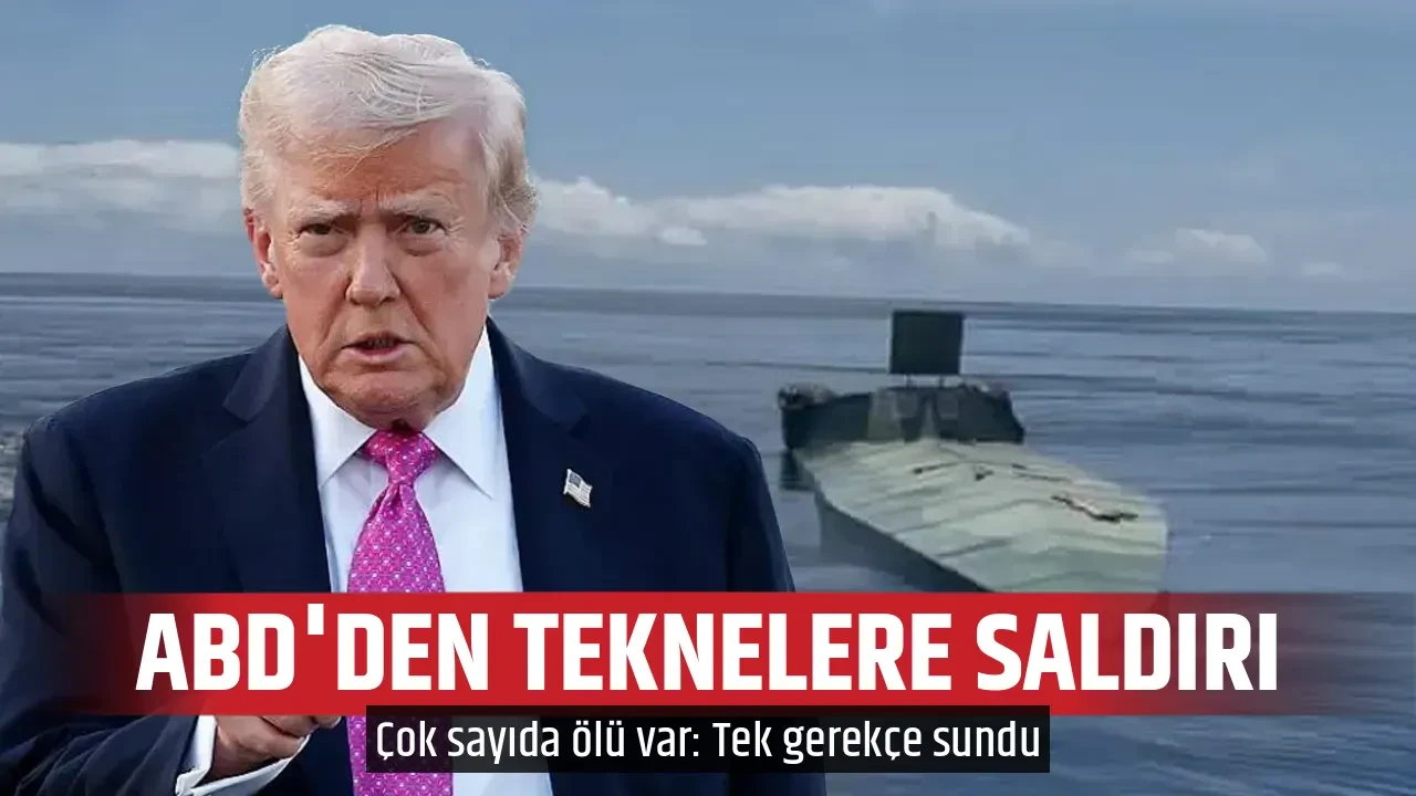 ABD'DEN TEKNELERE SALDIRI