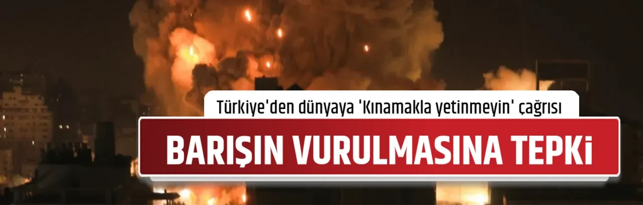 BARIŞIN VURULMASINA TEPKİ