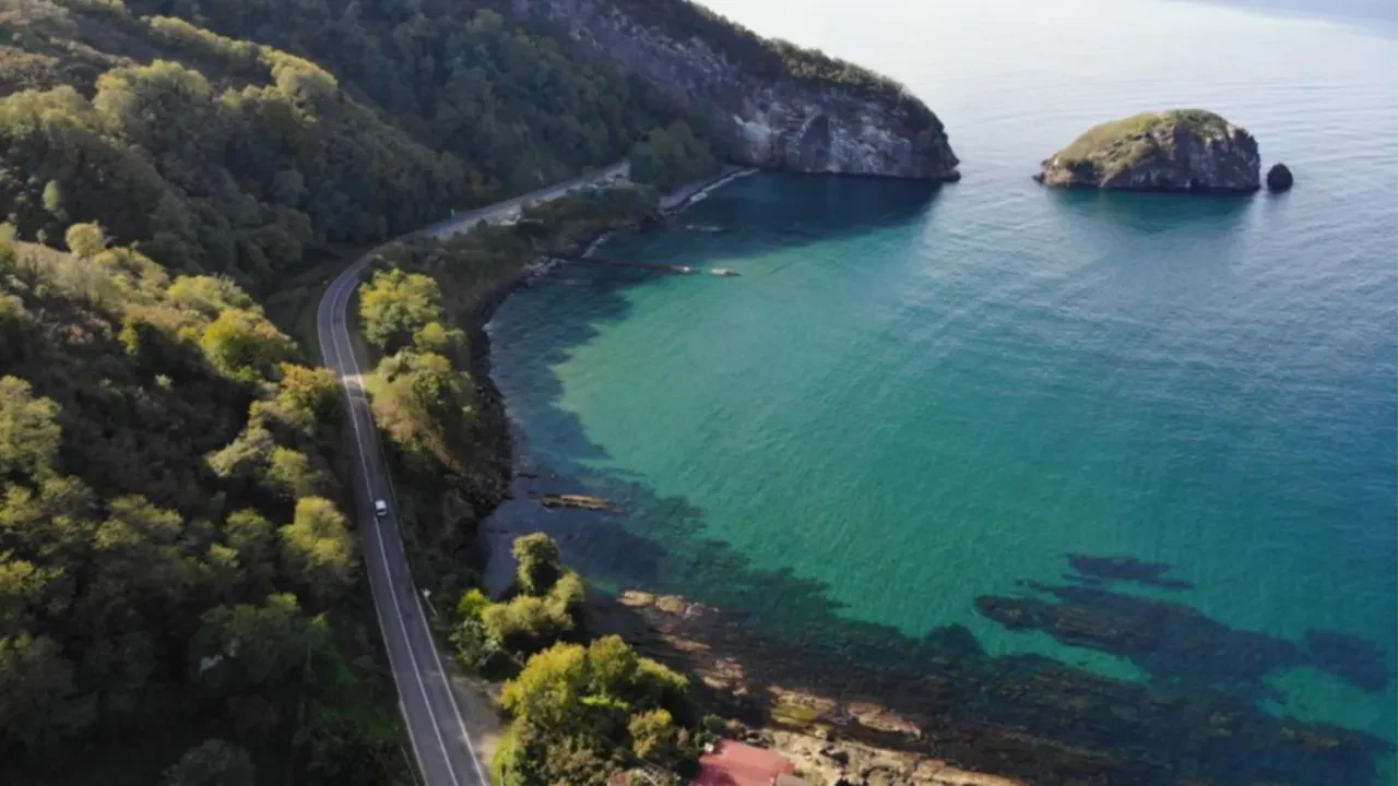 Iste Karadeniz'in en güzel rotasi! 43 kilometrelik görsel sölen