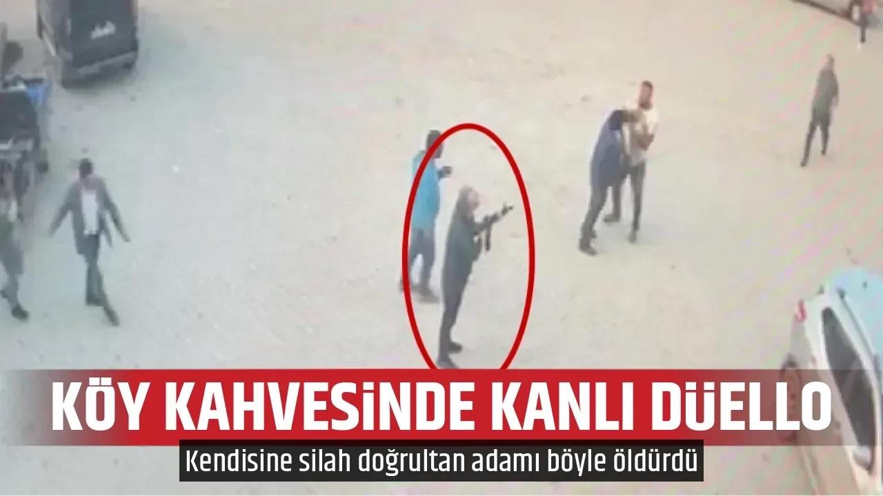 KÖY KAHVESİNDE KANLI DÜELLO