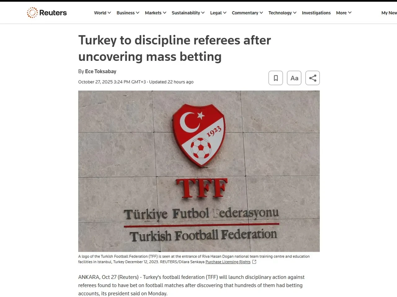 Sözde hakemlerin bahis rezilliği Avrupa basınında! Manşetlere taşıdılar