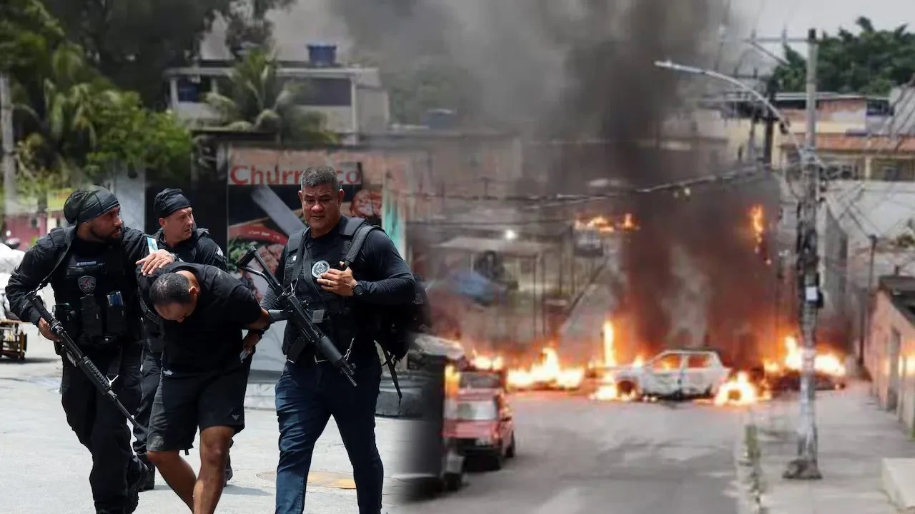 Brezilya'da uyuşturucu operasyonunda çatışma: En az 60 ölü var