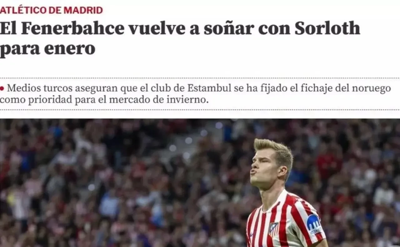 Fenerbahçe'ye bomba transfer iddiası! Alexander Sörloth geliyor 