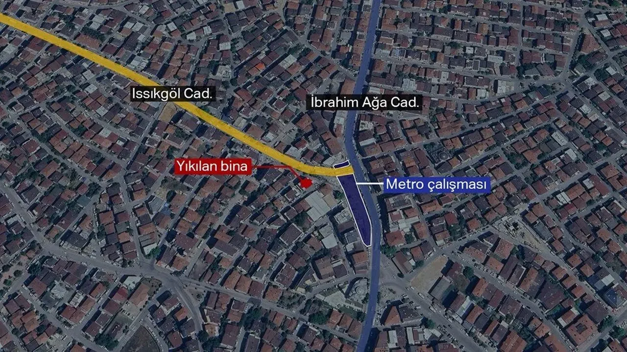 Gebze’de çöken binanın altından metro mu geçiyor? Metro inşaatı iddiaları