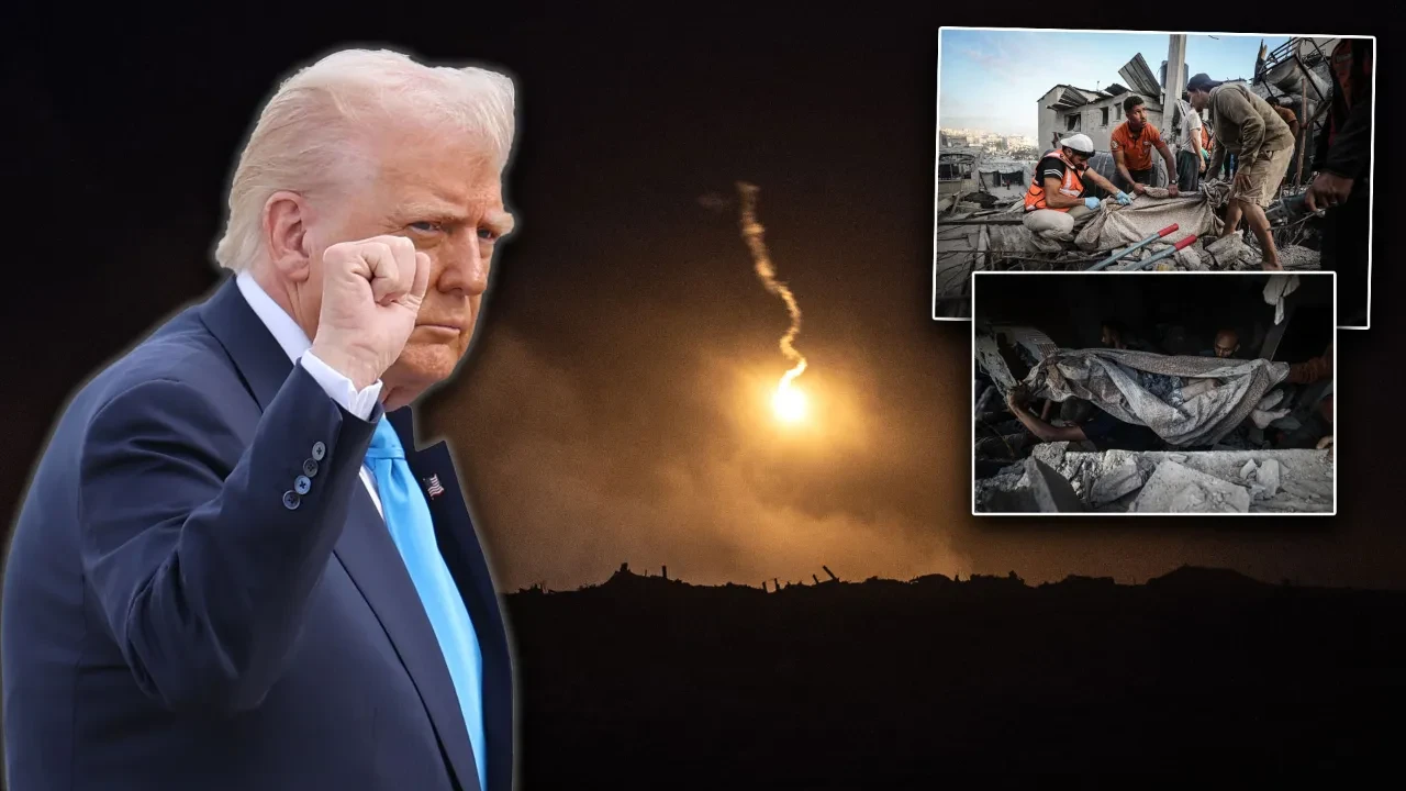 İsrail'in Gazze katliamlarını Trump savundu: Ateşkesi tehlikeye atmadı!