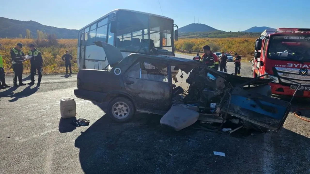 Mersin'de korkunç kaza! elma toplamaya giderken canlarından oldular
