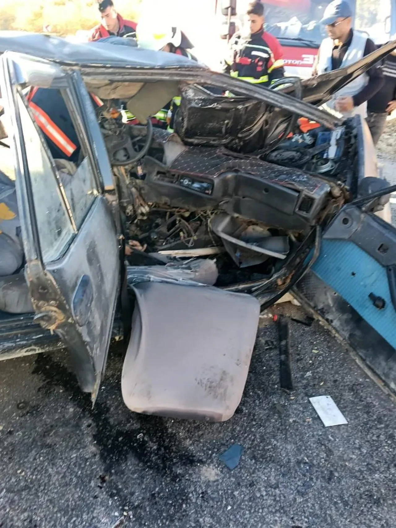 Mersin'de korkunç kaza! elma toplamaya giderken canlarından oldular