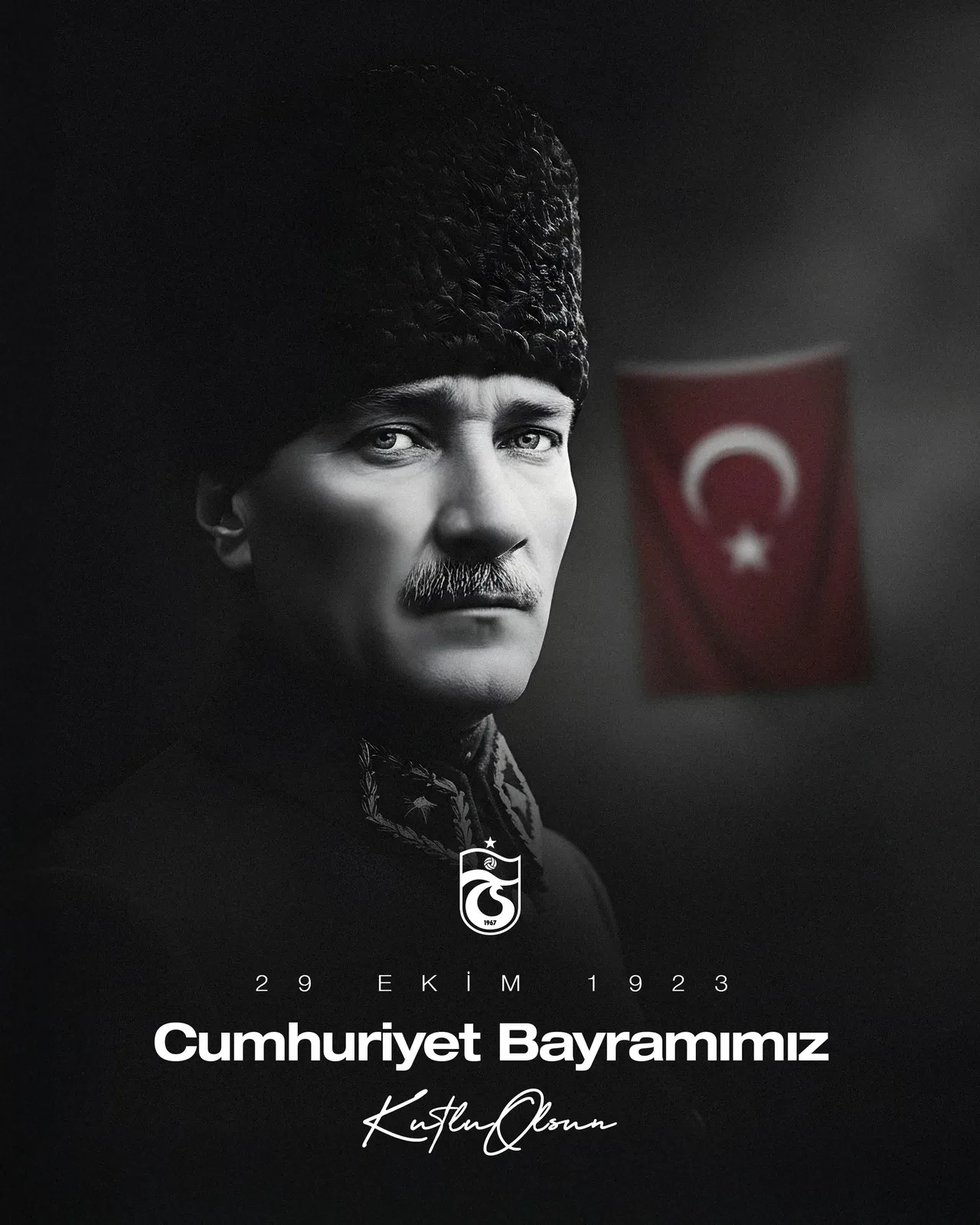 Spor camiasından 29 Ekim Cumhuriyet Bayramı mesajları