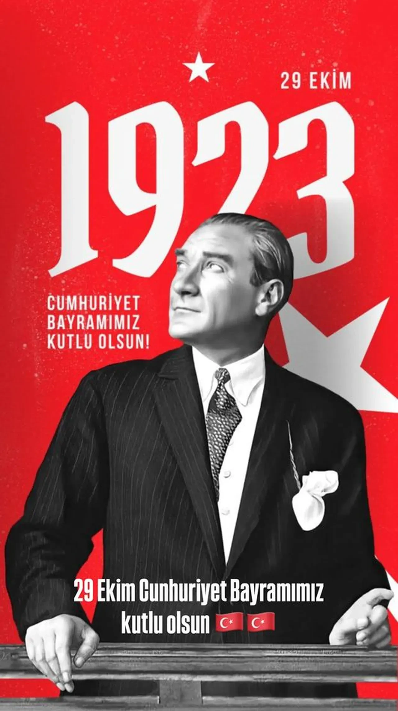 Ünlülerden 29 Ekim Cumhuriyet Bayramı mesajları