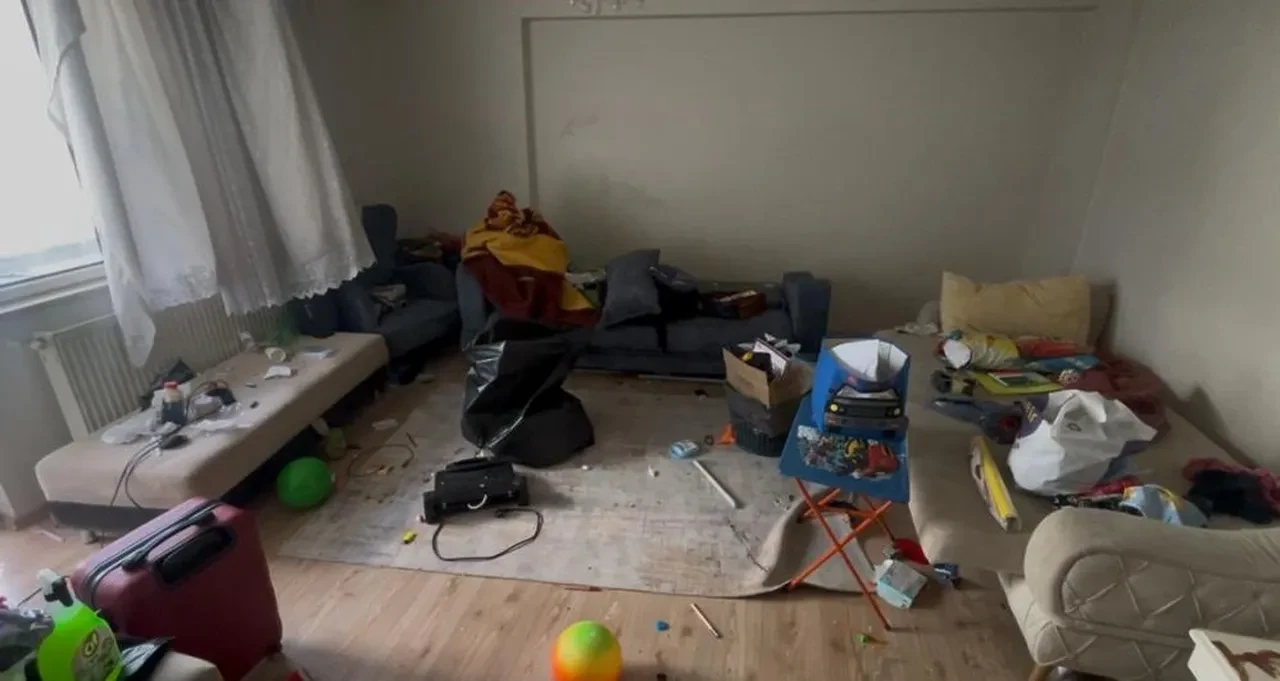 Eve giren ekipler neye uğradığı şaşırdı! Olay yargıya taşındı: Çocukların sağlık durumu incelenecek