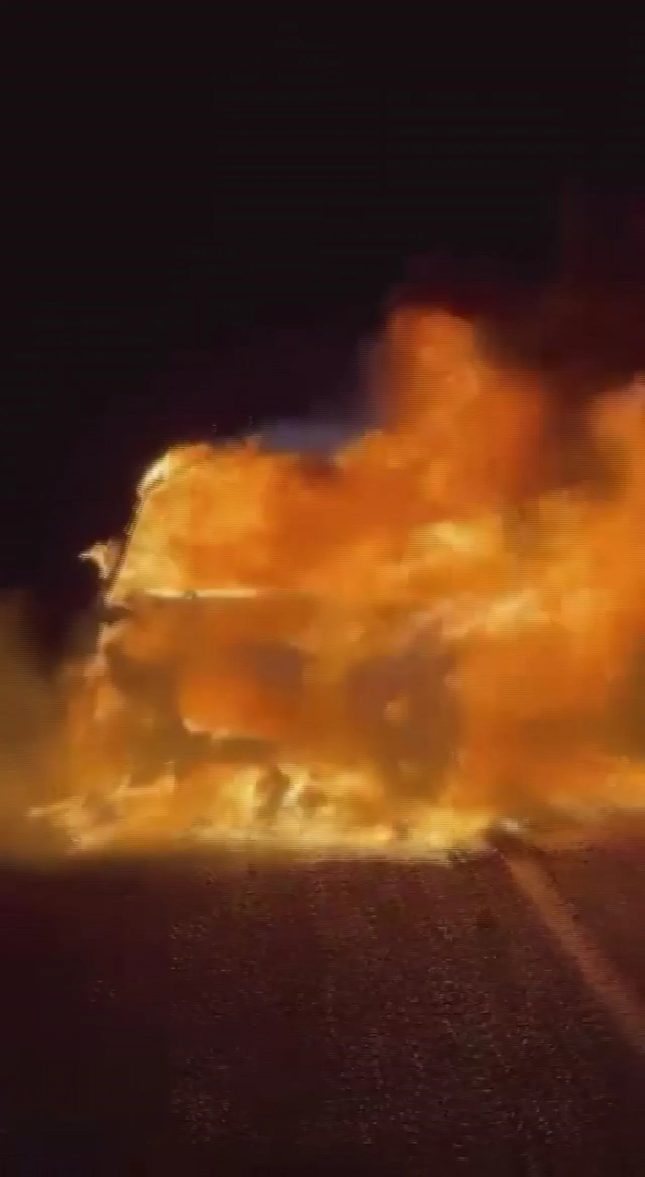 Hatay'da korkunç yangın! Bir anda alev topuna döndü