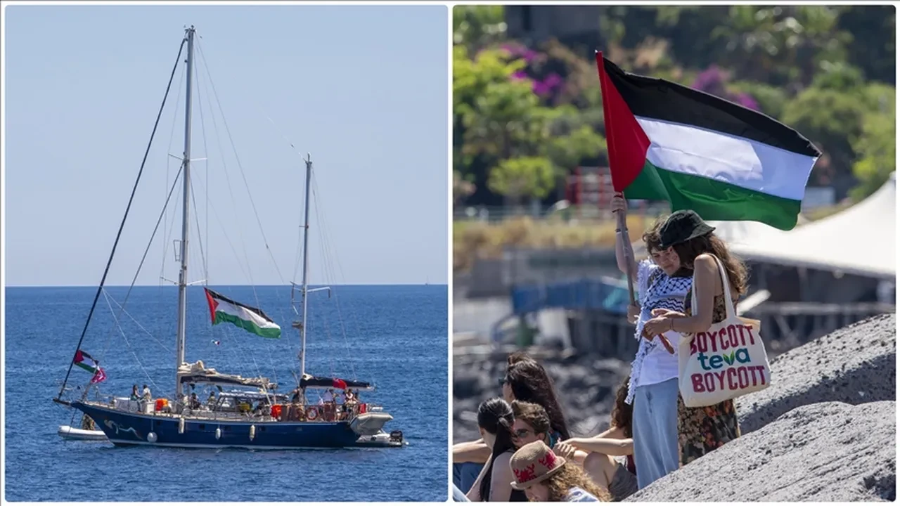 İsrail'in saldırılarına rağmen Küresel Sumud'un ardından Özgürlük Koalisyonu Filosu Gazze için yolda!